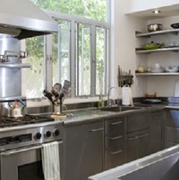 remodel with industrial kitchen design